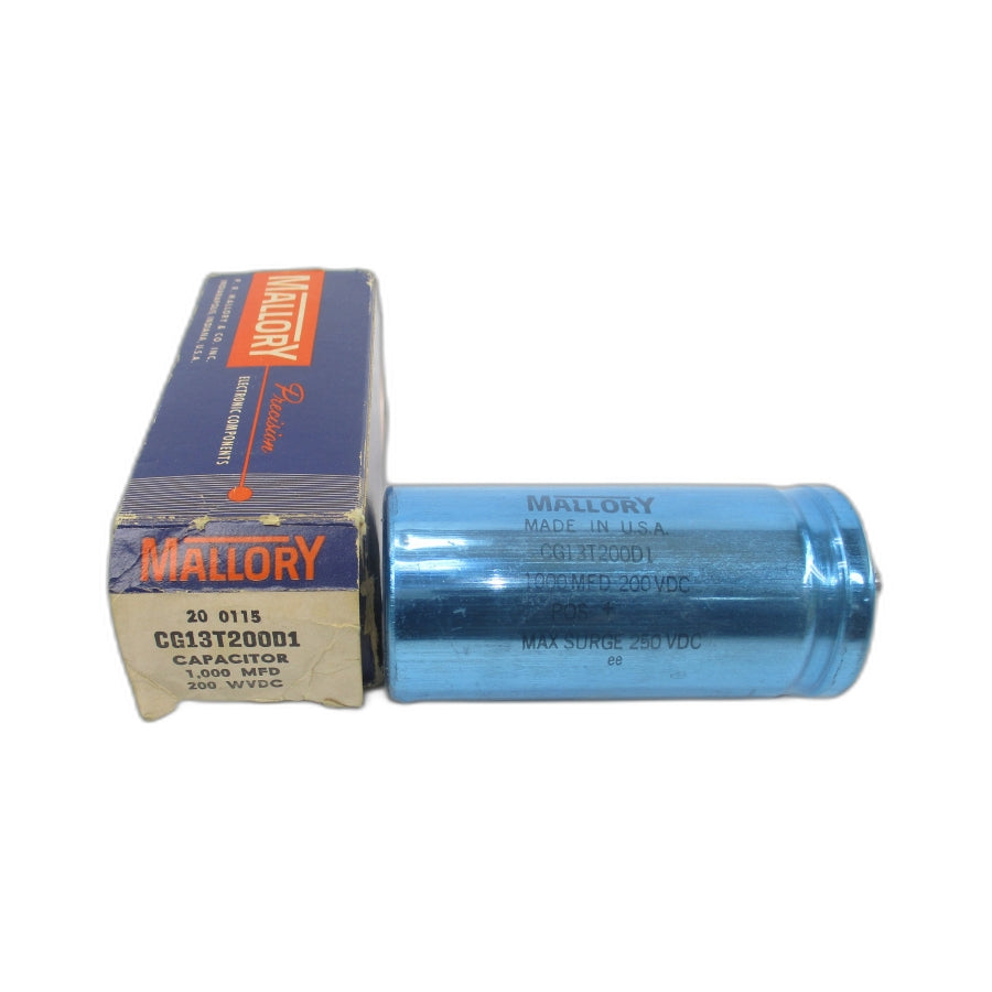 MALLORY CG13T200D1 200VDC NSMP