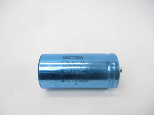 MALLORY CG13T200D1 200VDC NSMP