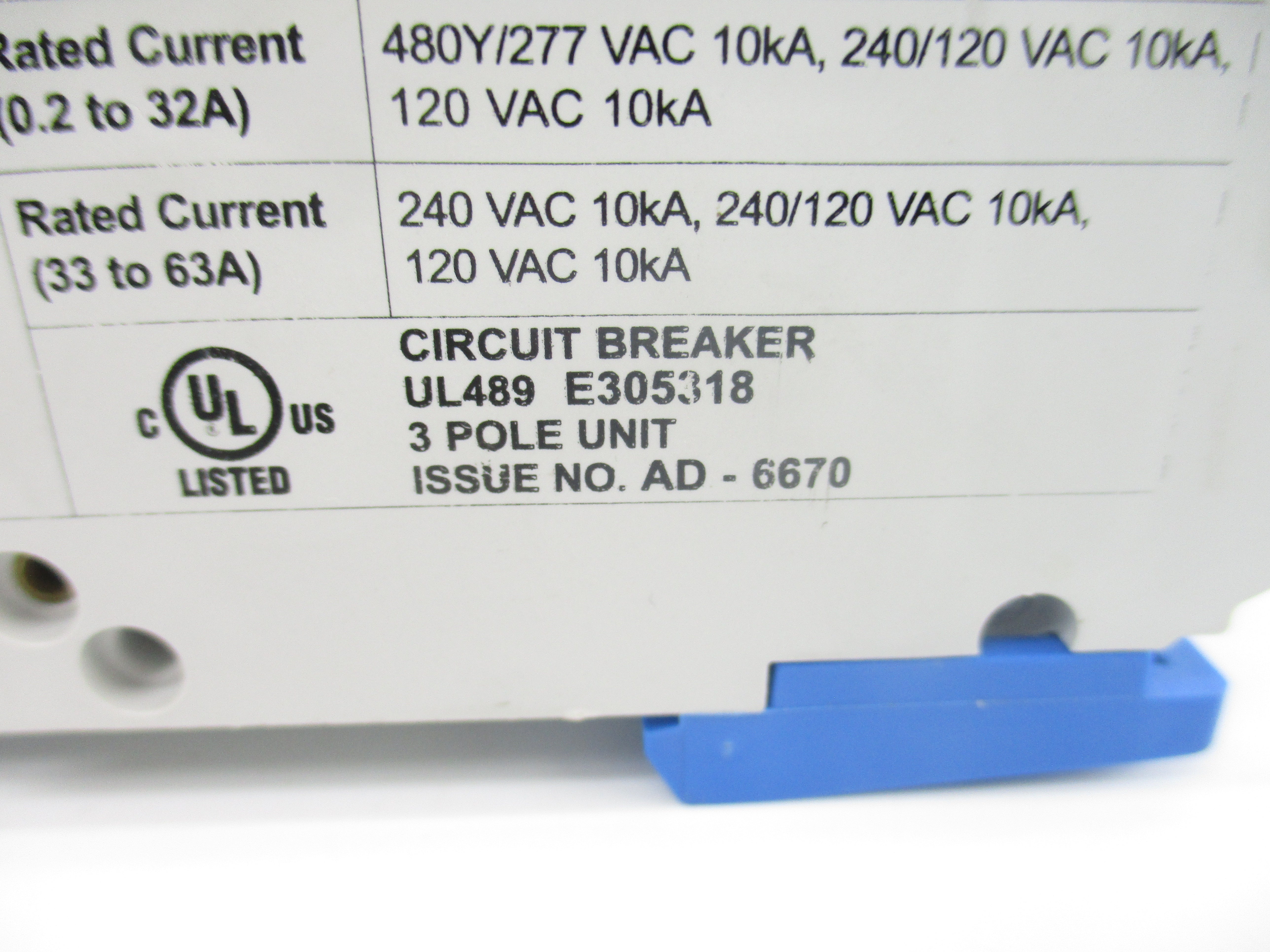 ALTECH E305318 277VAC 32A NSNP