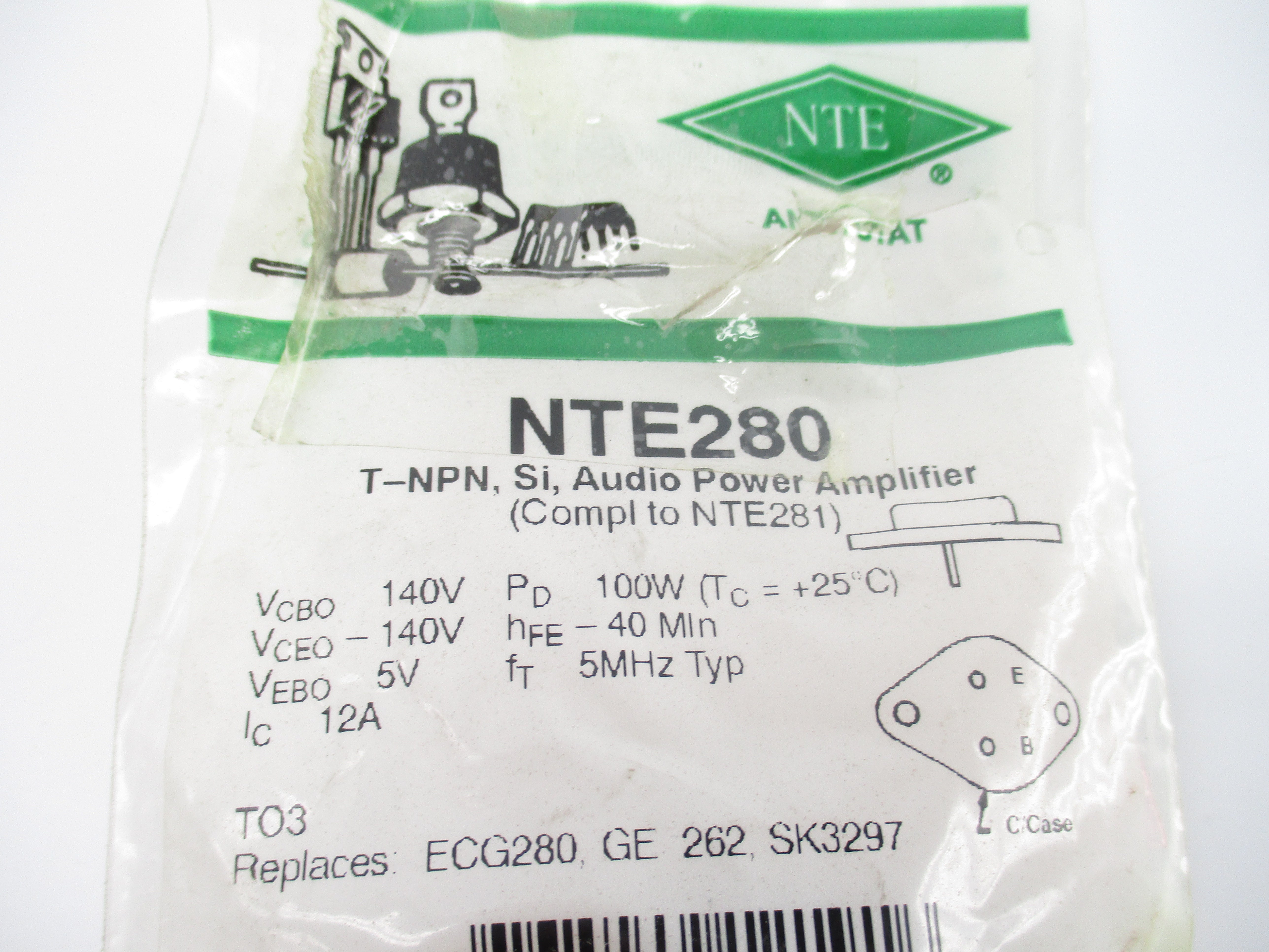 NTE NTE280 140V 12A NSMP