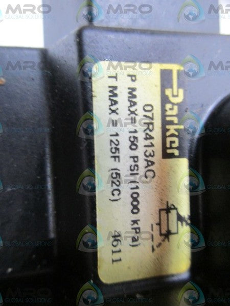 PARKER 07R413AC 07L42BE UNMP