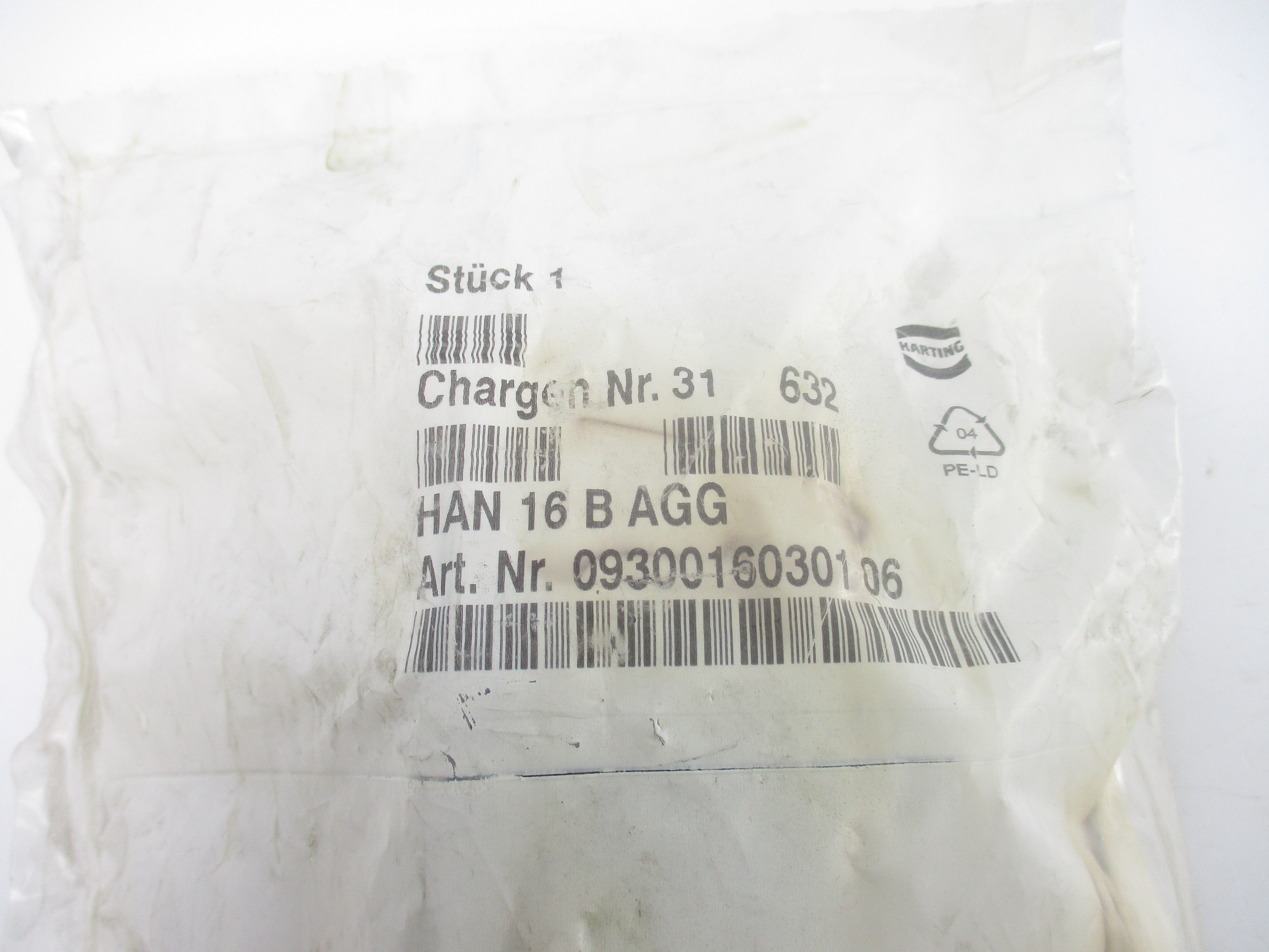 HARTING 0930016030106 HAN16BAGG NSMP