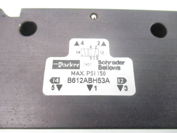 PARKER B612ABH53A 120V 150PSI NSNP