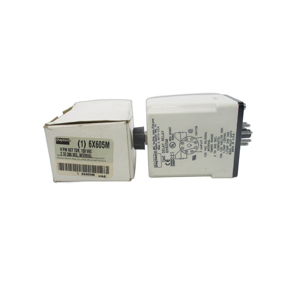 DAYTON 6X605M 120VAC 10A 2-300S NSMP