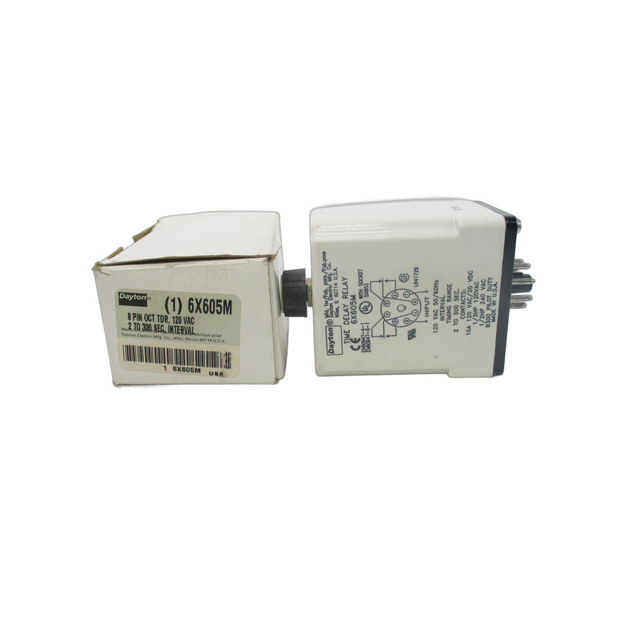 DAYTON 6X605M 120VAC 10A 2-300S NSMP