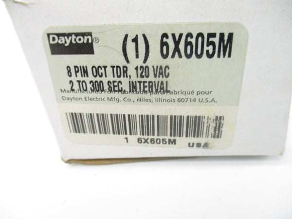 DAYTON 6X605M 120VAC 10A 2-300S NSMP