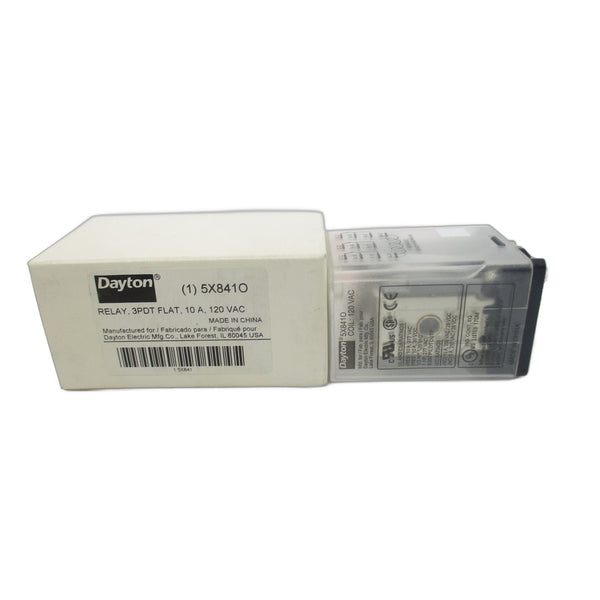 DAYTON 5X841O 120VAC 10A NSMP