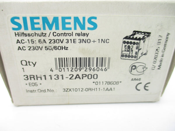 SIEMENS 3RH1131-2AP00 230V NSMP