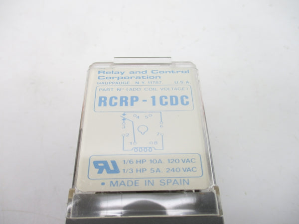 RELAY AND CONTROL RCRP1CDC12 12VDC 10A NSMP