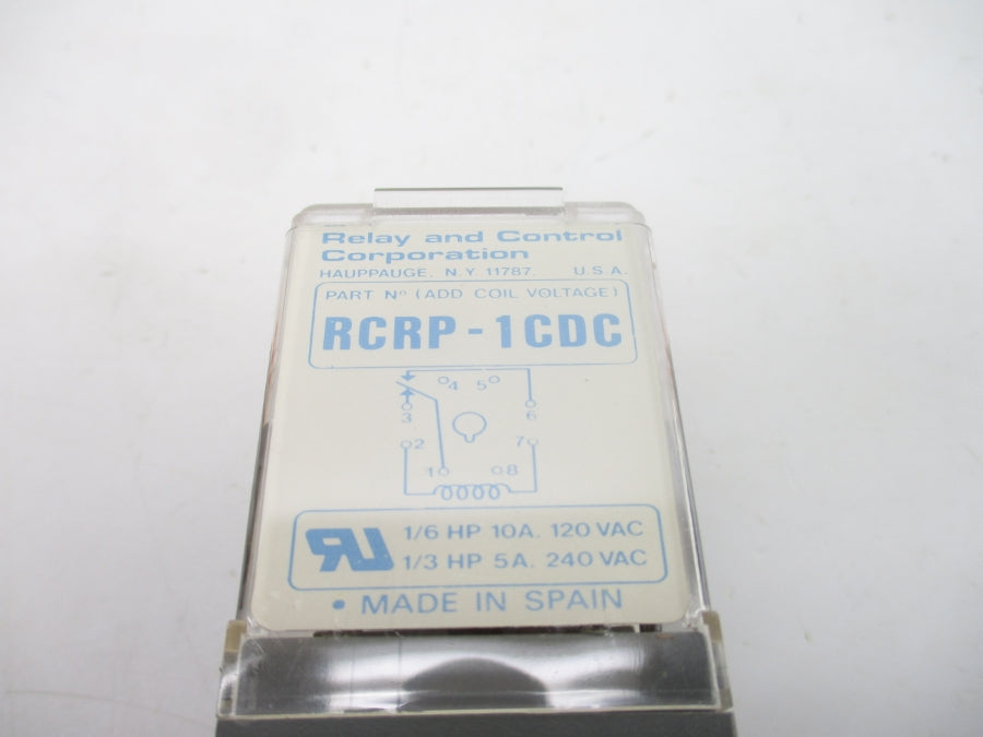 RELAY AND CONTROL RCRP1CDC12 12VDC 10A NSMP
