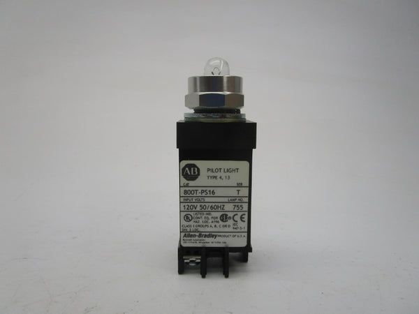 ALLEN BRADLEY 800T-PS16 SER. T 120V NSNP