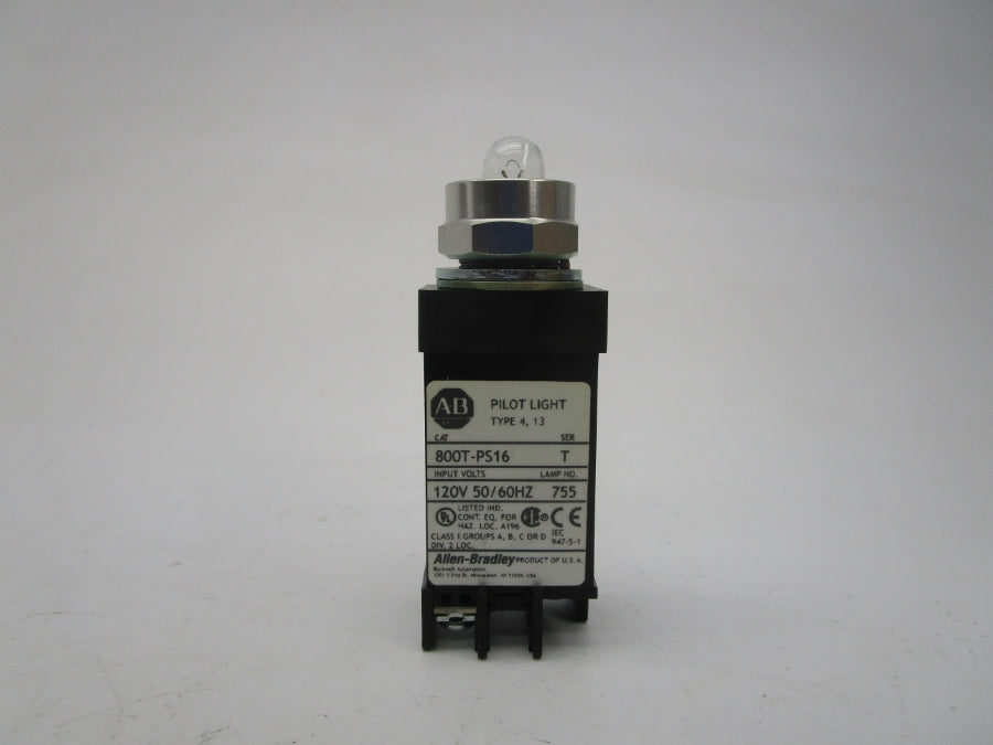 ALLEN BRADLEY 800T-PS16 SER. T 120V NSNP