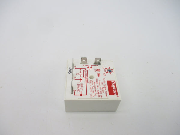 DAYTON 6A859 120VAC 1A 15-300S NSMP