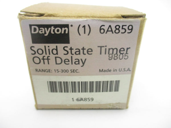 DAYTON 6A859 120VAC 1A 15-300S NSMP