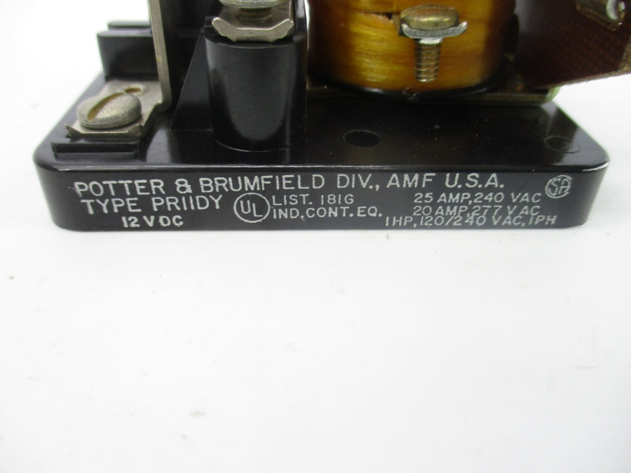 POTTER & BRUMFIELD PRIIDY 12VDC NSNP
