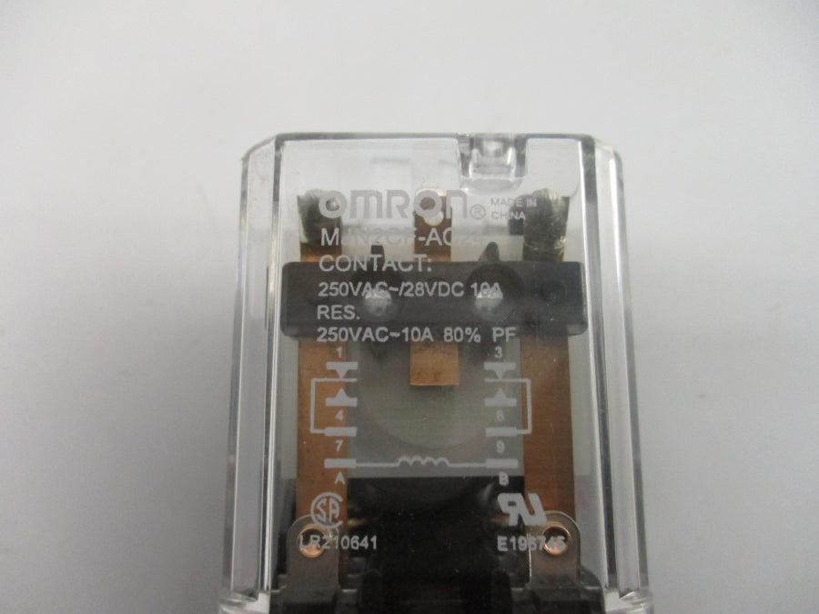 OMRON MJN2CF-AC24 28VDC 10A NSNP
