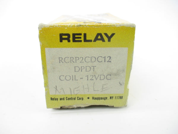 RELAY AND CONTROL RCRP2CDC12 12VDC 10A NSMP