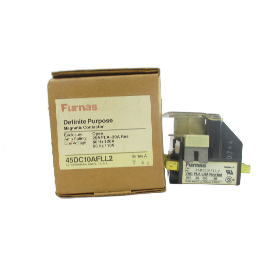 FURNAS 45DC10AFLL2 SER. A 110/120V 25A NSMP