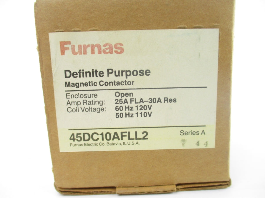 FURNAS 45DC10AFLL2 SER. A 110/120V 25A NSMP