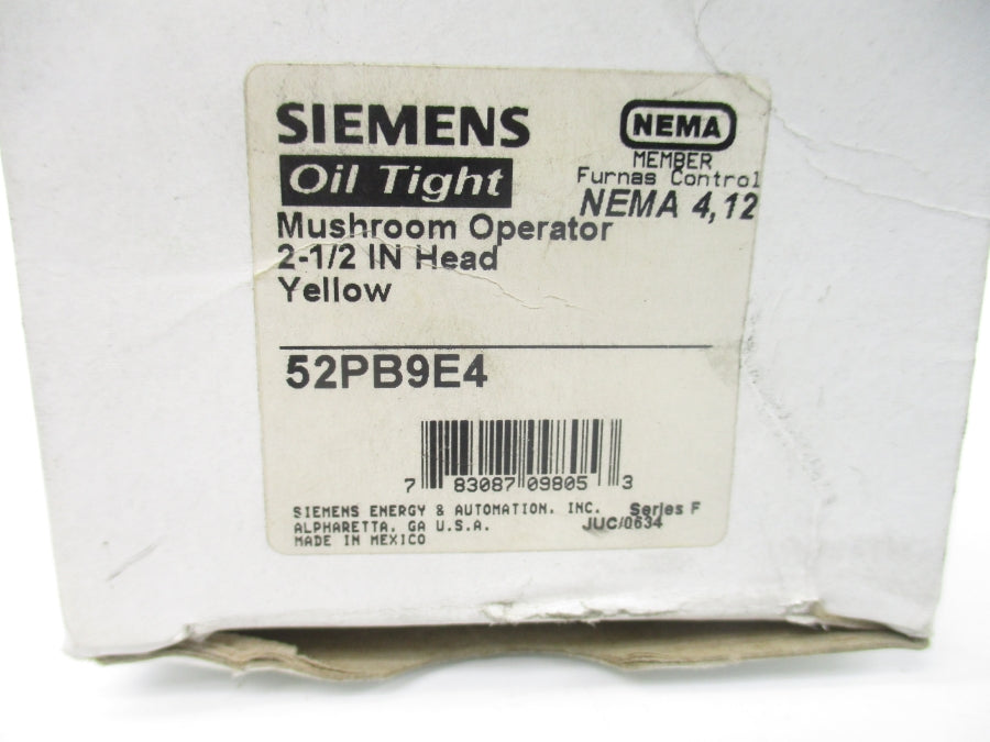 SIEMENS 52PB9E4 SER. F NSMP