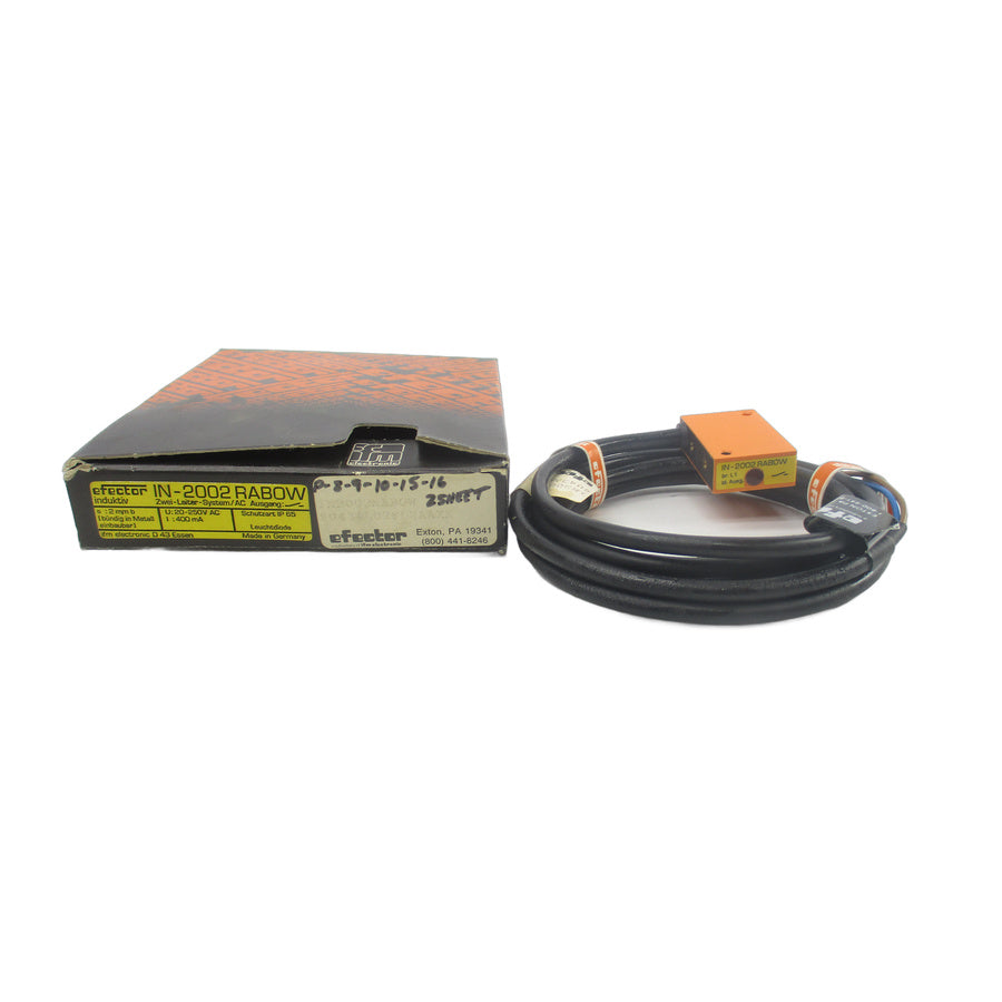IFM EFECTOR IN-2002RABOW 20-250VAC NSMP
