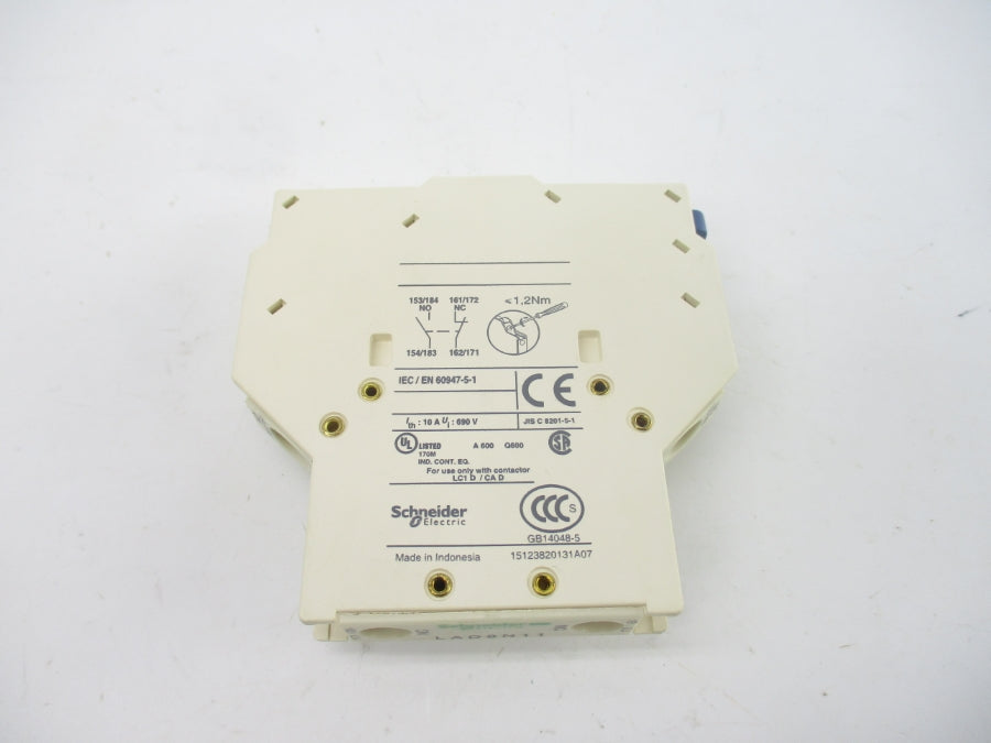 SCHNEIDER ELECTRIC LAD8N11 690V 10A NSMP