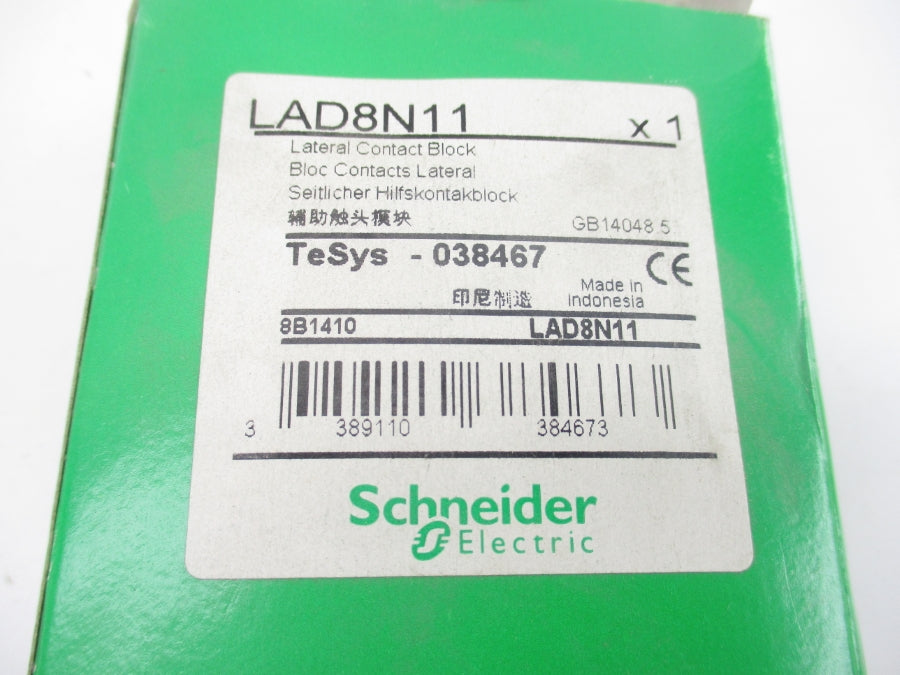 SCHNEIDER ELECTRIC LAD8N11 690V 10A NSMP