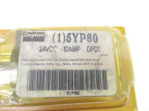 DAYTON 5YP80 24VDC 10A NSMP