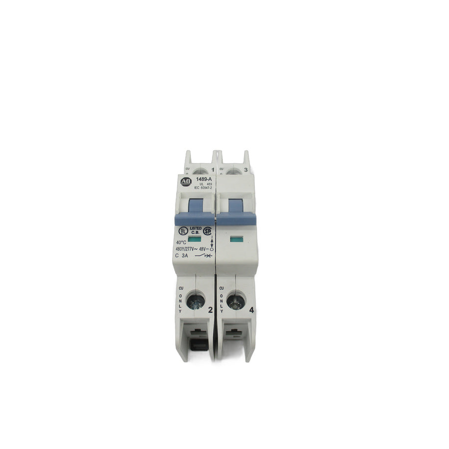 INDUSTRIAL SPARE PART 1489-A2C030 SER. A 277V 3A NSNP