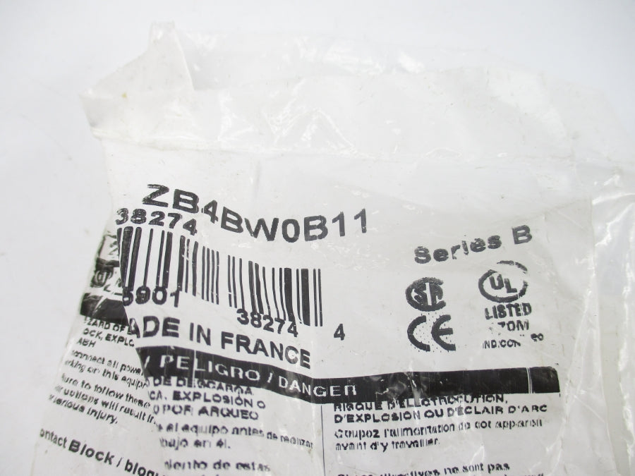 SCHNEIDER ELECTRIC ZB4BW0B11 SER. B NSMP