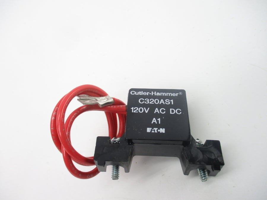 CUTLER HAMMER C320AS1 120VAC/DC (BLACK) NSMP