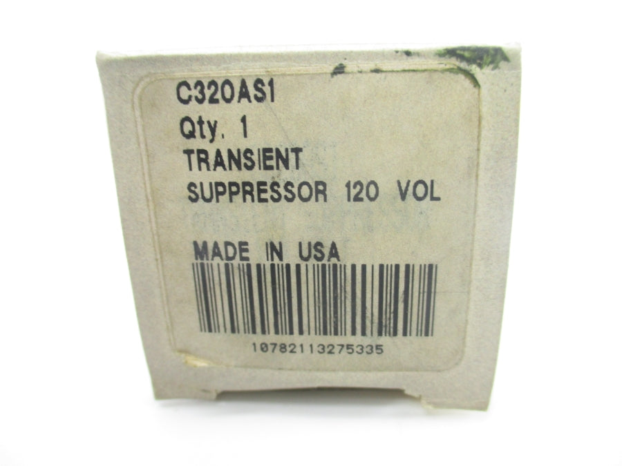 CUTLER HAMMER C320AS1 120VAC/DC (BLACK) NSMP