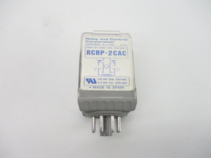 RELAY AND CONTROL RCRP2CAC24 24VAC 10A NSMP