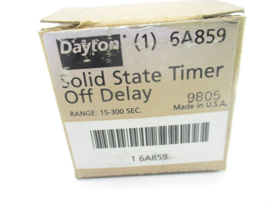 DAYTON 6A859 120VAC 1A 15-300S NSMP