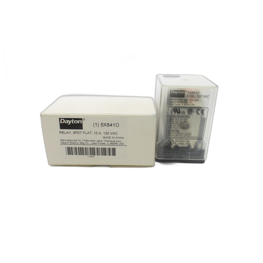 DAYTON 5X841O 120VAC 10A NSMP