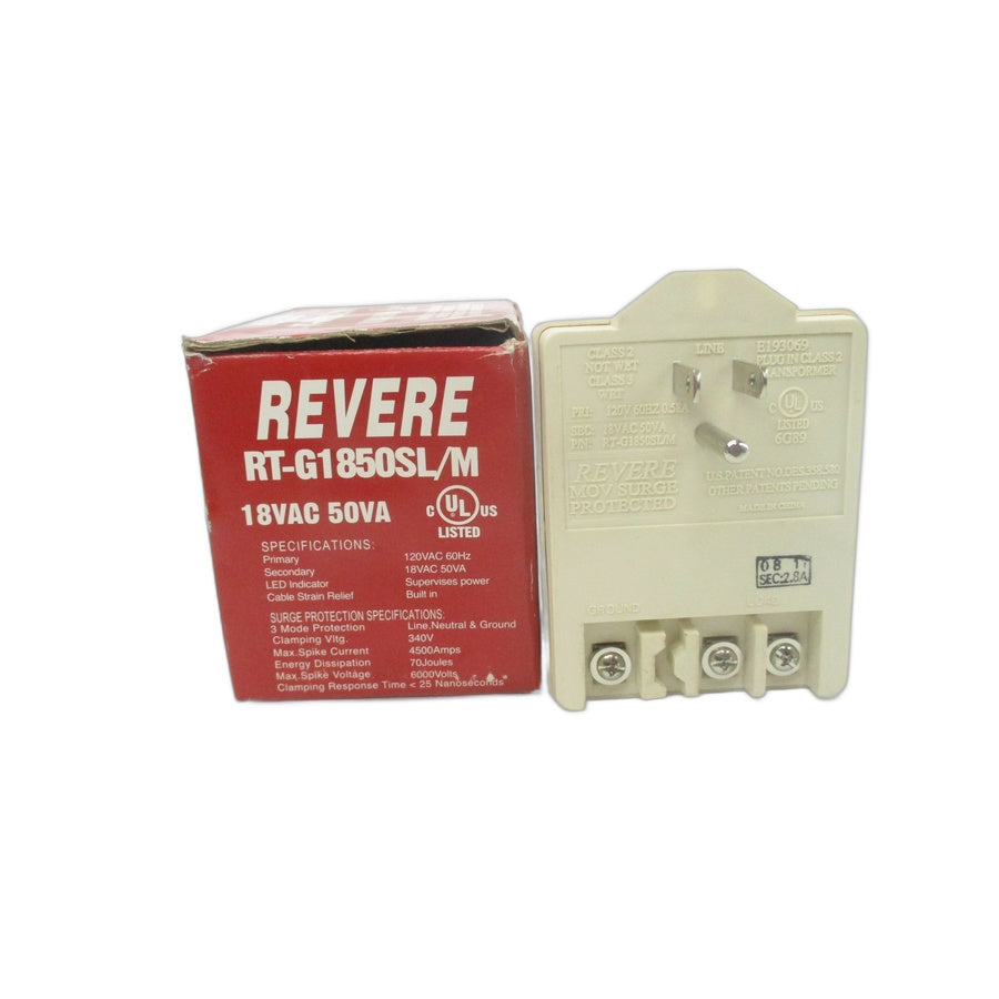 REVERE RT-G1850SL/M 120VAC 0.58A NSMP
