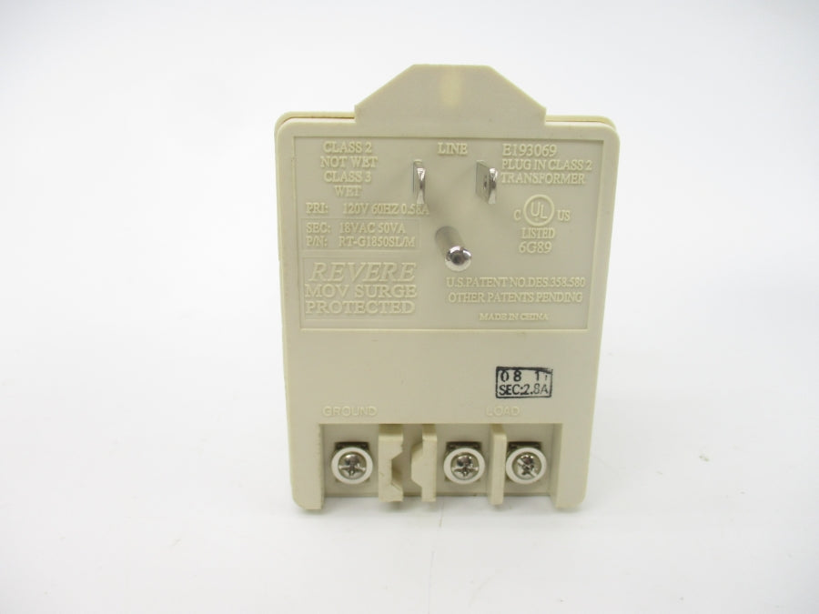 REVERE RT-G1850SL/M 120VAC 0.58A NSMP