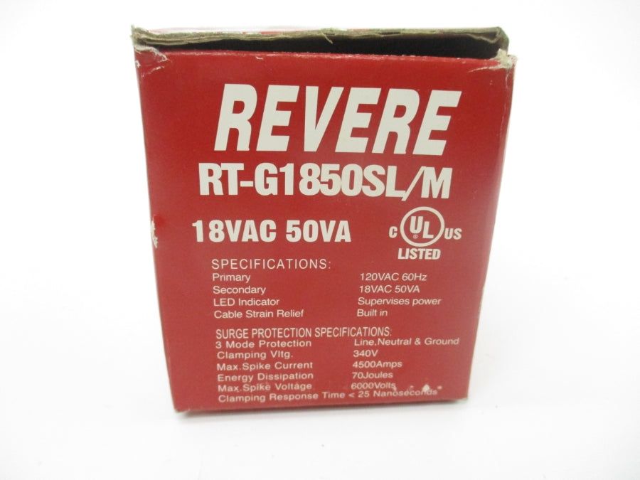 REVERE RT-G1850SL/M 120VAC 0.58A NSMP
