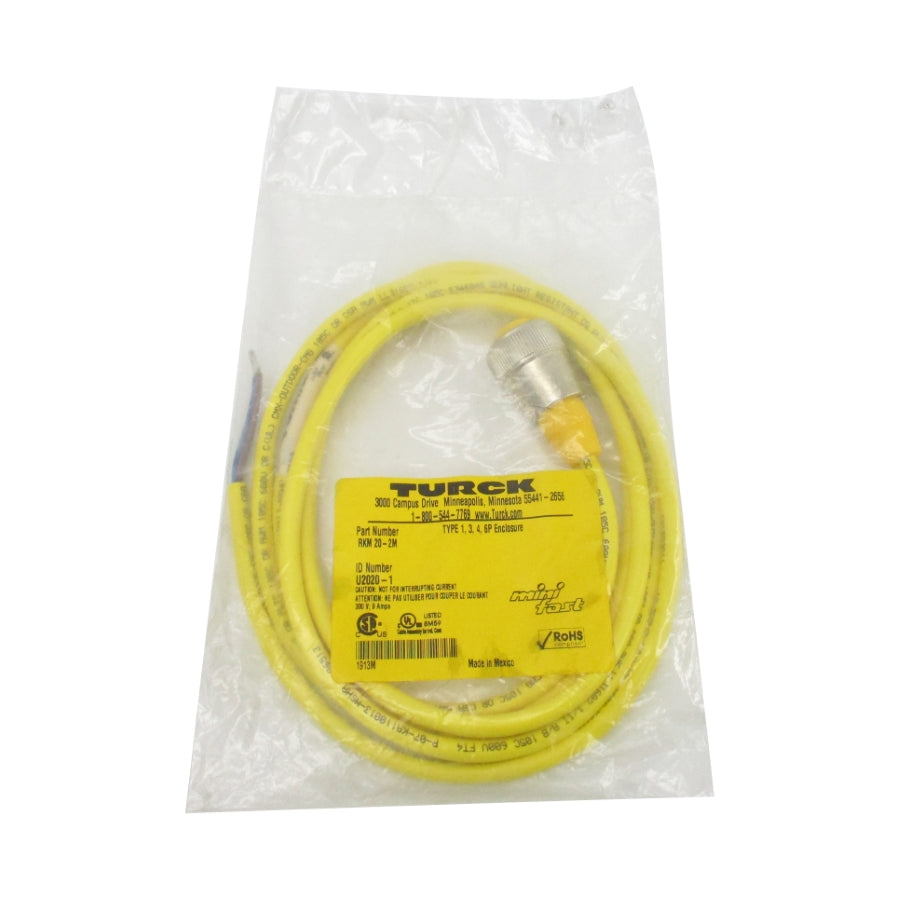 TURCK RKM20-2M U2020-1 300V 9A NSMP