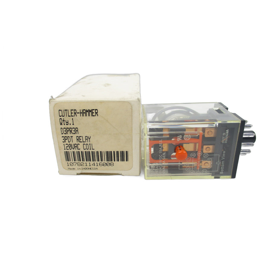 CUTLER HAMMER D3PR3A 120VAC 10A NSMP