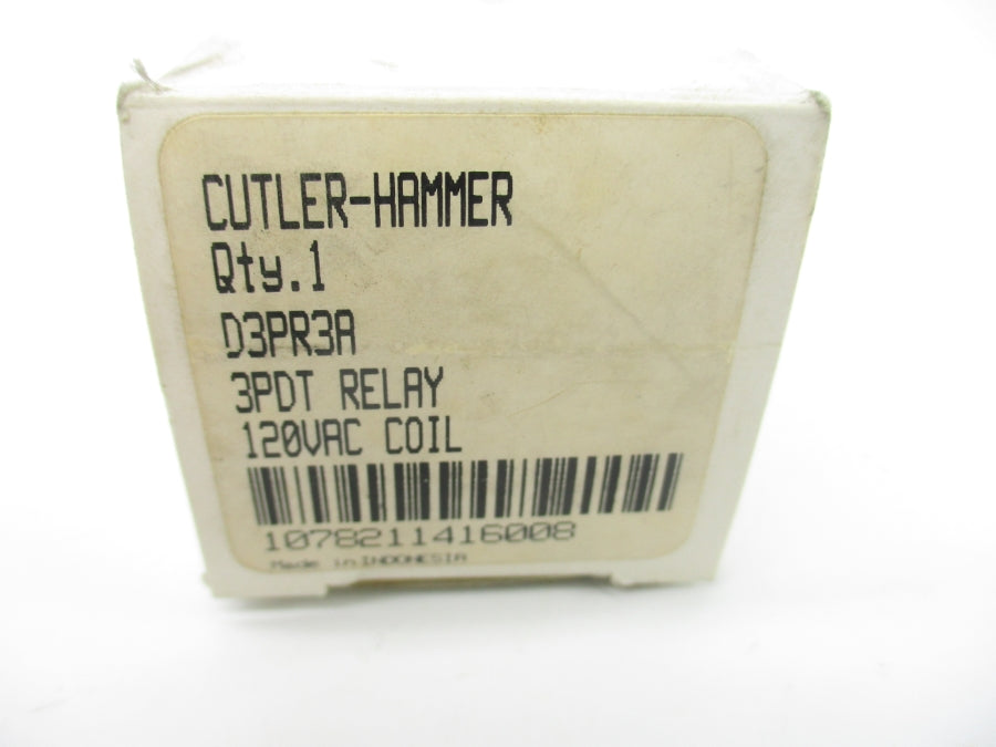 CUTLER HAMMER D3PR3A 120VAC 10A NSMP