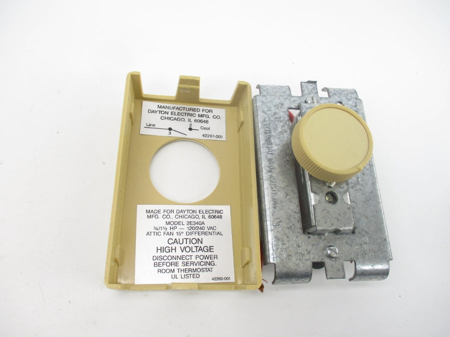DAYTON 2E340A 120/240VAC (AS PICTURED) NSNP