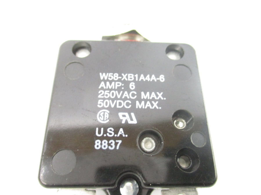 POTTER & BRUMFIELD W58-XB1A4A-6 250VAC 6A NSNP