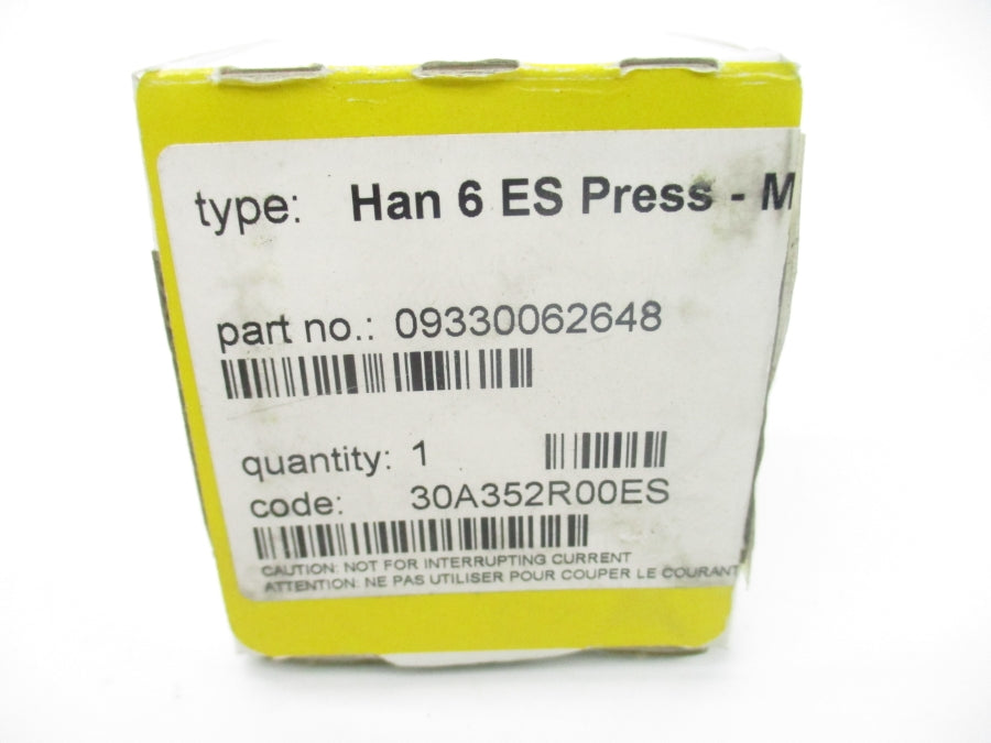HARTING 09330062648 HAN6ESPRESS-M 500V 16A NSMP