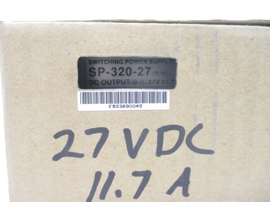 MEAN WELL SP-320-27 100-240VAC 5A NSMP