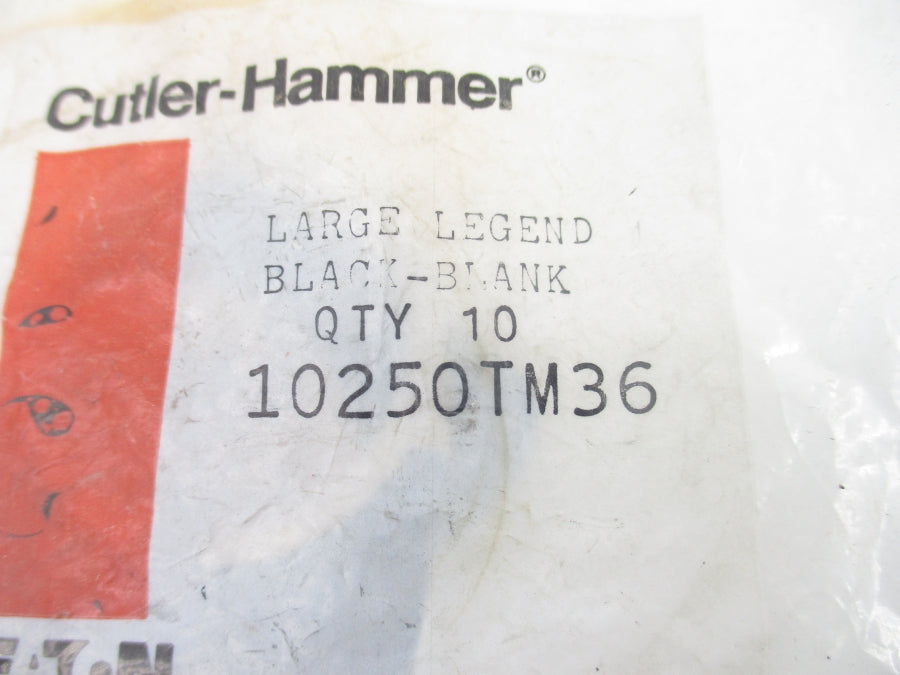 CUTLER HAMMER 10250TM36 (PKG OF 10) NSMP