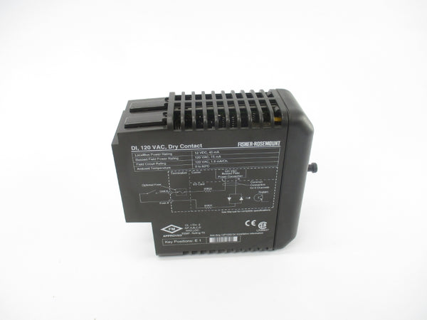 FISHER-ROSEMOUNT 12P0552X132 KJ3001X1-BD1 120VAC REV. E NSNP