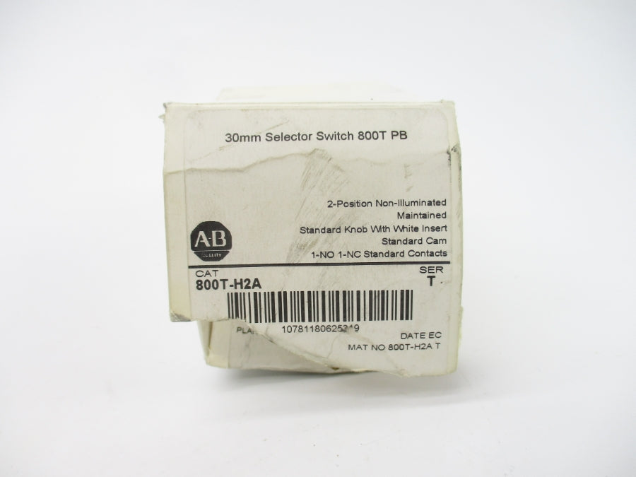 ALLEN BRADLEY 800T-H2A SER. T (AS PICTURED4) (WH) NSMP