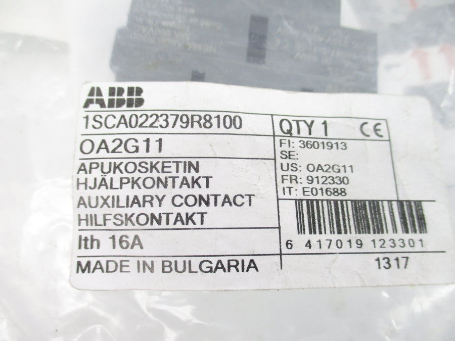 ABB OA2G11 1SCA022379R8100 16A NSMP