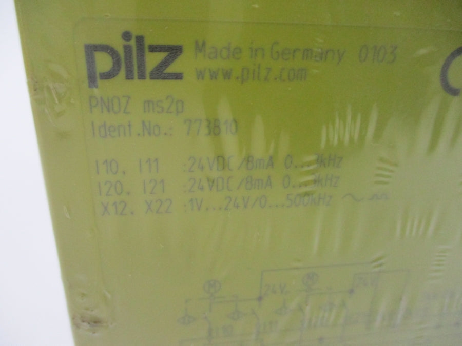 PILZ PNOZMS2P 773810 24VDC NSMP